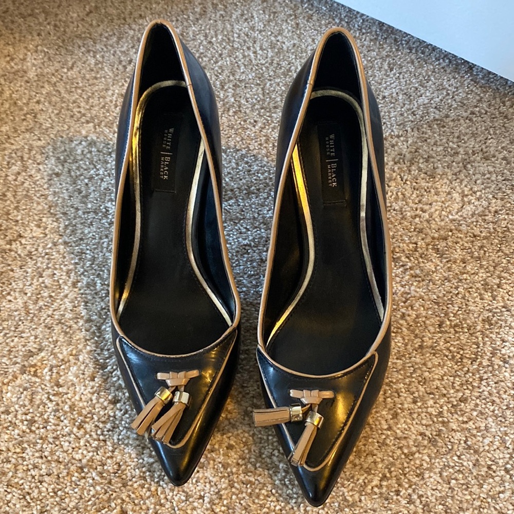 White House Black Market heels 8.5